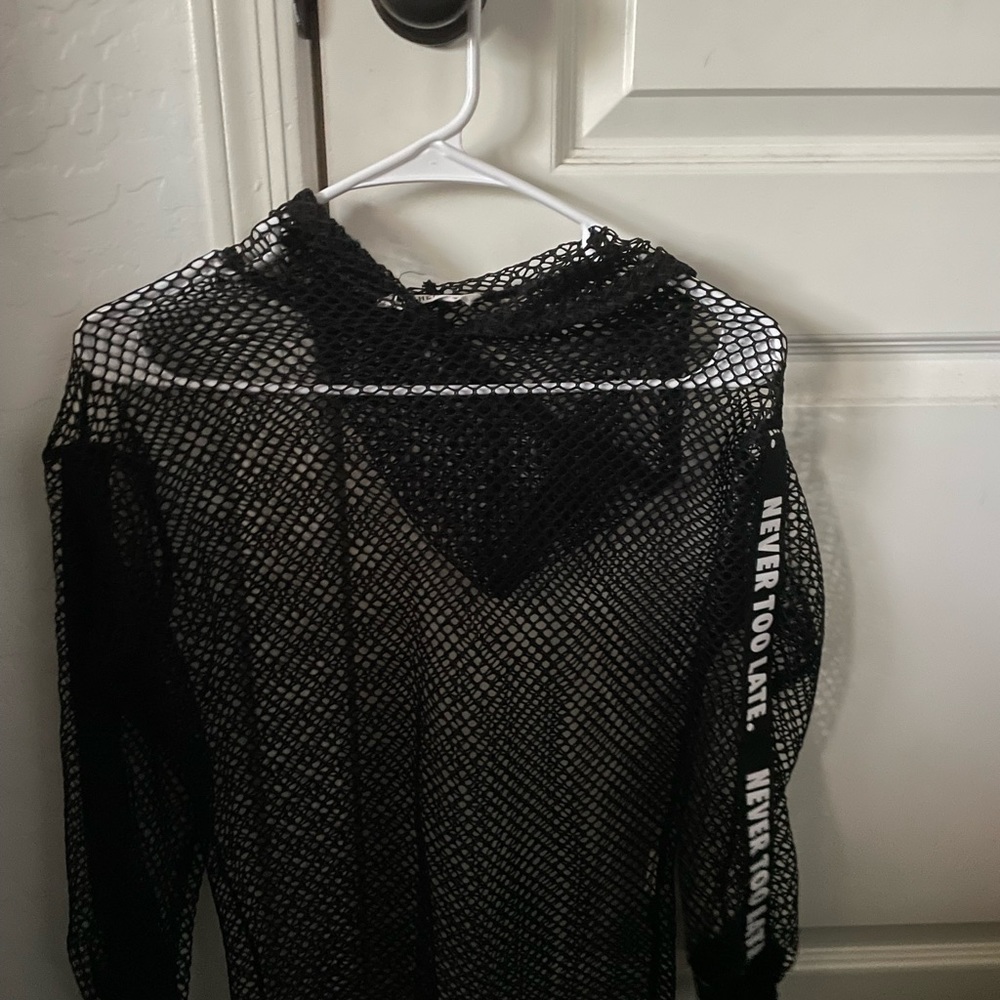 Mesh sweater!